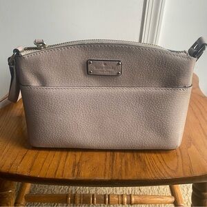 Kate Spade Taupe Crossbody Medium‎ Bag 9”